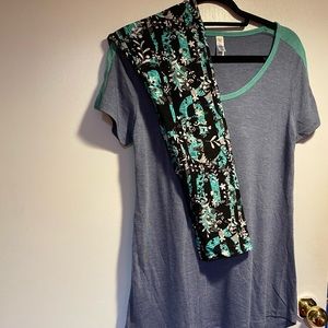 Lularoe XS Classic T & OS Leggings